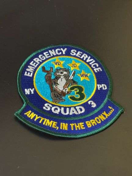 NYPD Emergency Service Squad 3 Patch