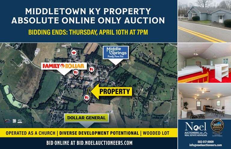 Online Only Auction - 120 Mt. Sterling Road, N. Middletown KY 40357