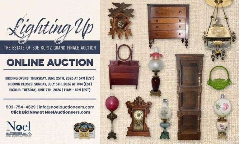 Lighting Up The Estate of Sue Kurtz Grand Finale Auction