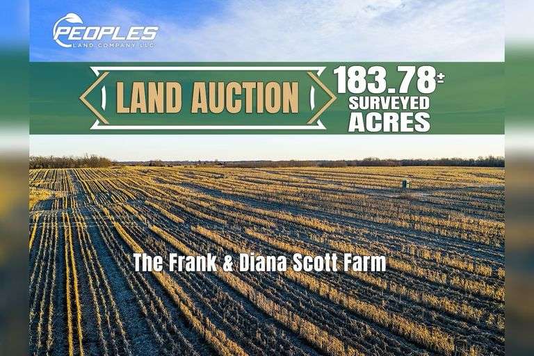 Frank and Diana Scott Land Auction