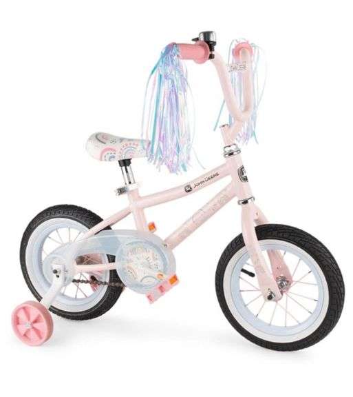 John Deere 12” Girls “Clouds” Bicycle
