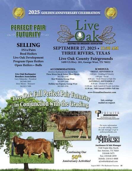 2025 Live Oak Perfect Pair Futurity