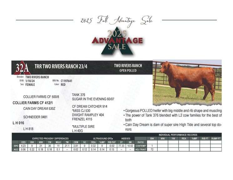 TRR TWO RIVERS RANCH 23/4