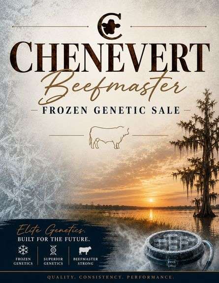 CHENEVERT BEEFMASTER FROZEN GENETICS SALE