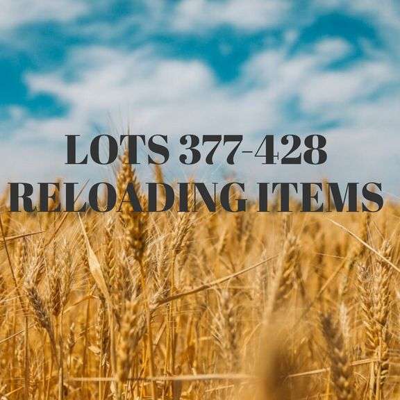 RELOADING ITEMS