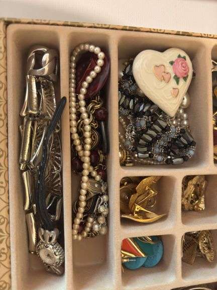 Costume, jewelry, including necklaces, bracelets, watches, and earrings ￼