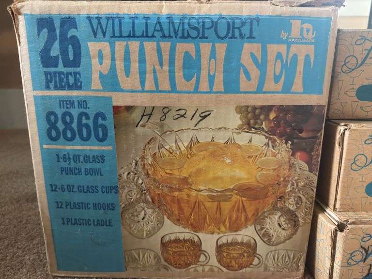 Williamsport Punch and Snack Set