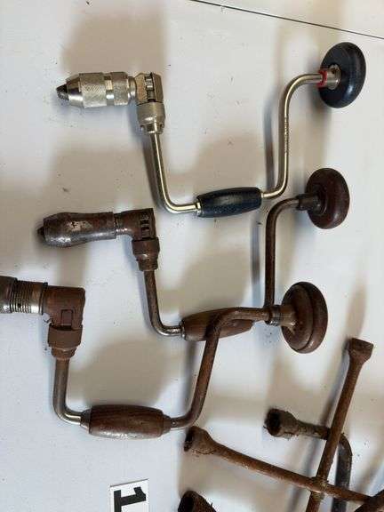 Vintage Hand Drills & Tire Irons