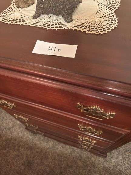 Vintage Carolina Furniture Works stand up dresser