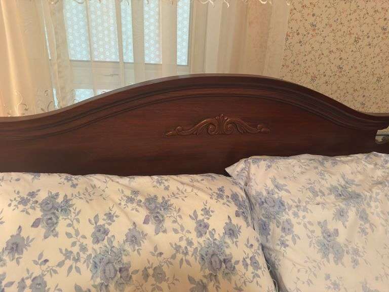 Full size bed and frame