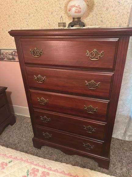 Vintage Carolina Furniture Works stand up dresser