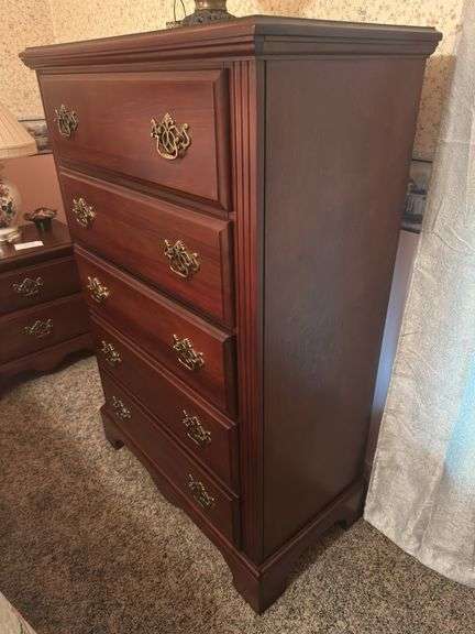 Vintage Carolina Furniture Works stand up dresser