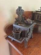Crescent salesman sample wood stove