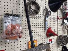Come A Long, electric drills, pipe, cutter, grommet, tools, and more