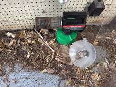 Come A Long, electric drills, pipe, cutter, grommet, tools, and more
