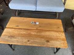 Outdoor furniture and storage chest ￼