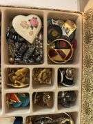 Costume, jewelry, including necklaces, bracelets, watches, and earrings ￼