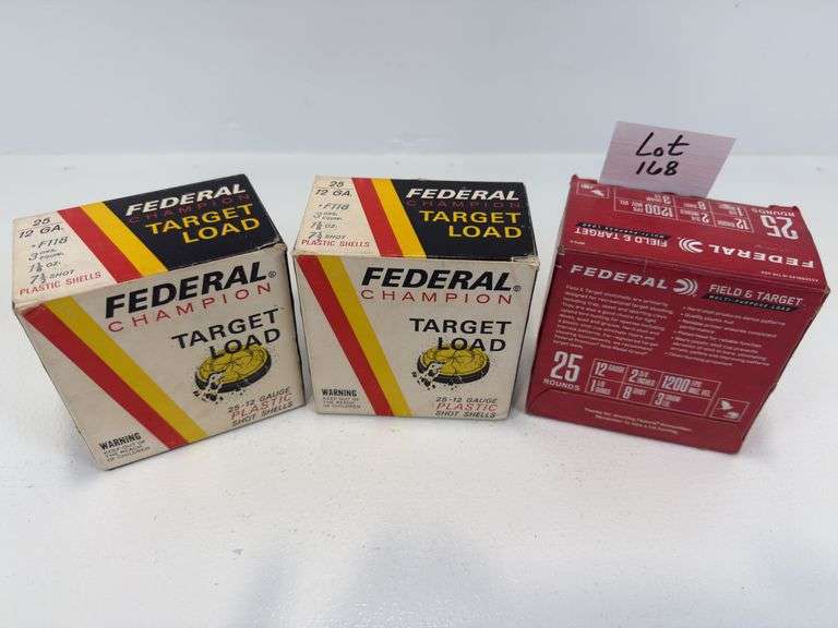 Vintage Federal 12 GA shotgun shells