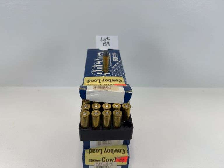 3-D Blue 45 Colt ammunition