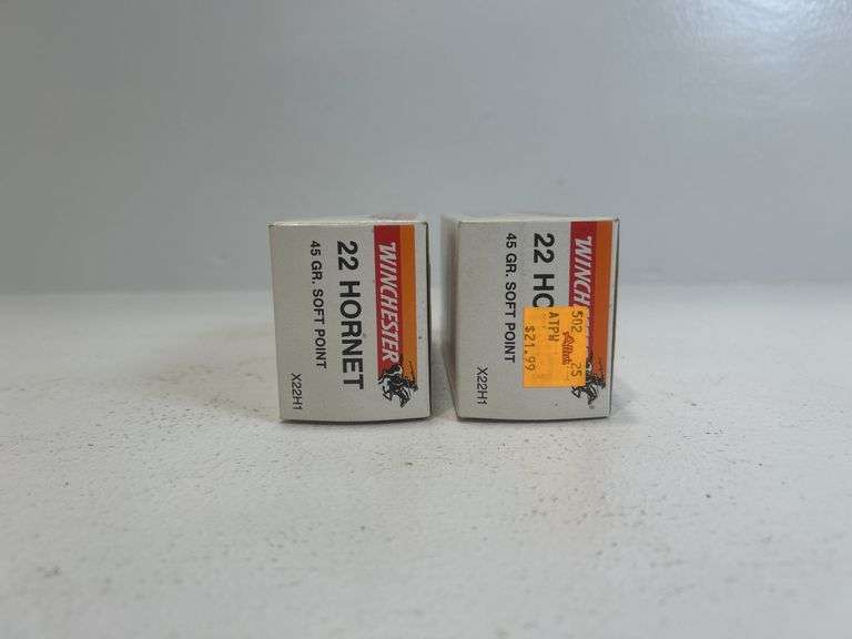 Vintage Winchester 22 hornet ammunition ￼