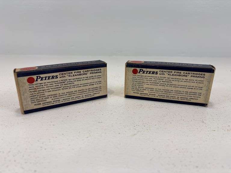 Vintage Peters High Velocity 221 REM Fireball ammunition