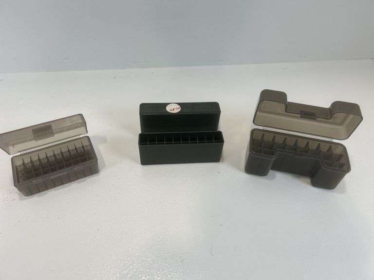 Plastic ammunition cases ￼