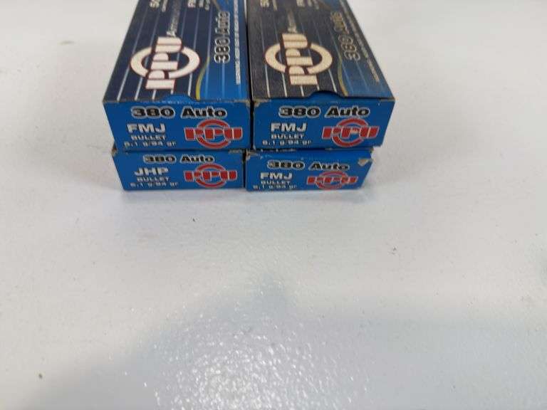 PPU 380 auto ammunition