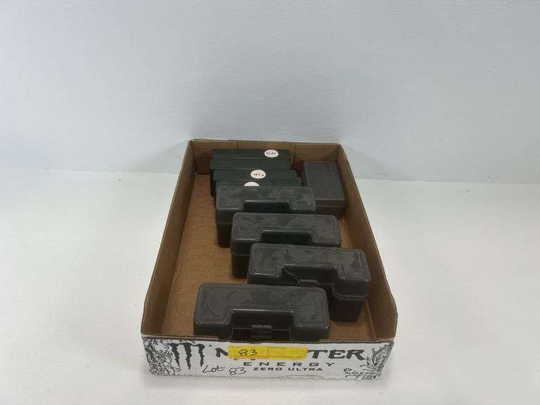 Plastic ammunition cases ￼