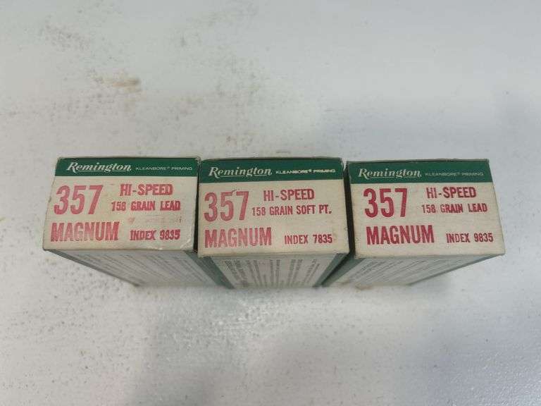 Vintage Remington 357 Magnum ammunition