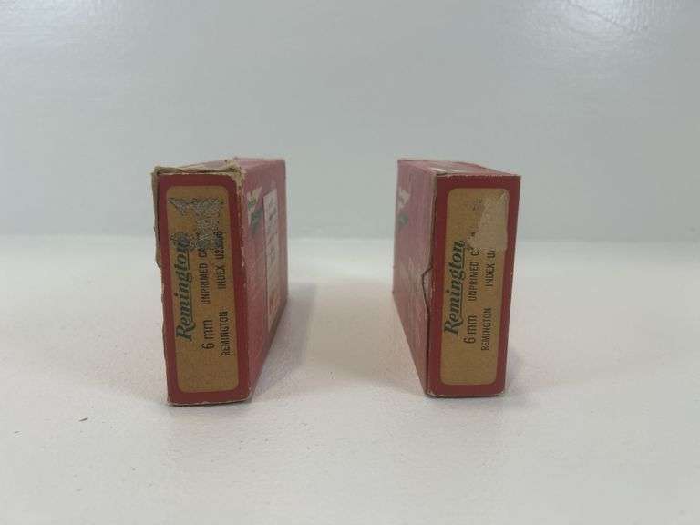 6 mm Remington ammunition ￼