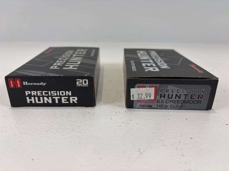 Hornady 6.5 Creedmoor ammunition ￼