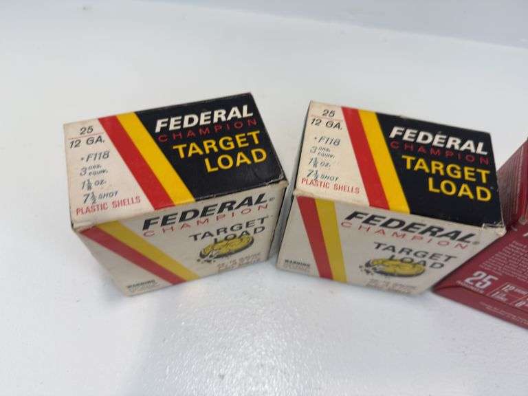 Vintage Federal 12 GA shotgun shells