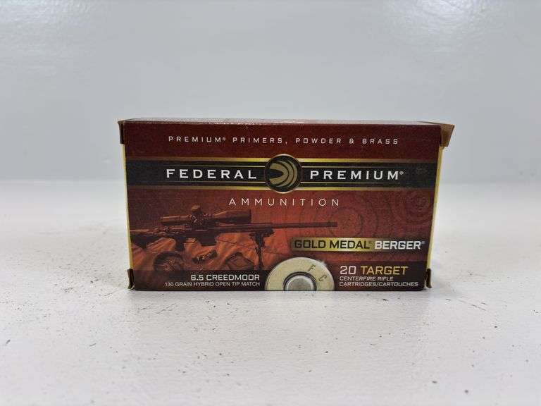 6.5 Creedmoor ammunition ￼