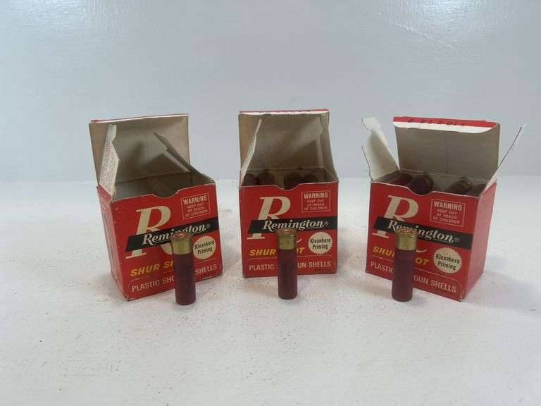 Vintage Remington Shir Shot 20 GA 2 3/4” shotgun shells