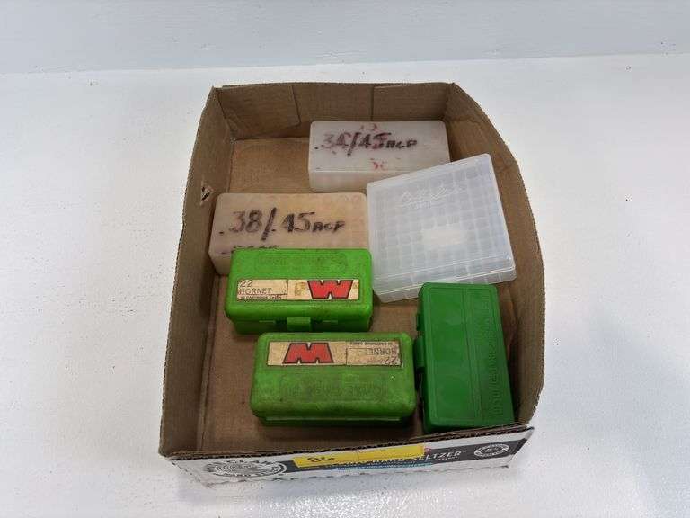 Plastic ammunition cases