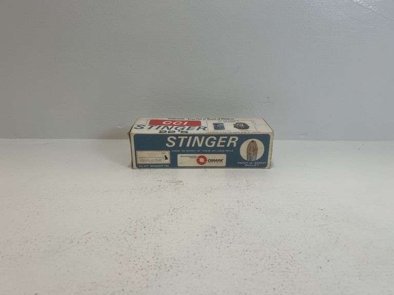 Vintage CCI Stinger 22 LR ammunition