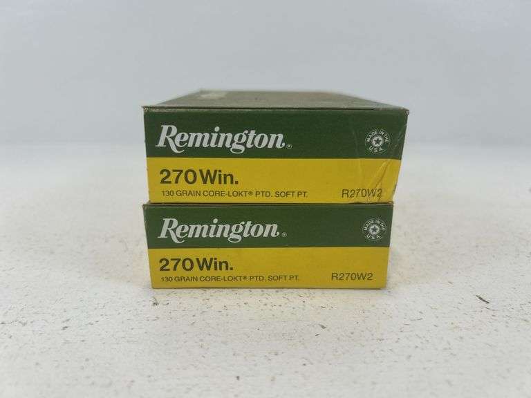 Remington High Velocity 270 WIN Ammo