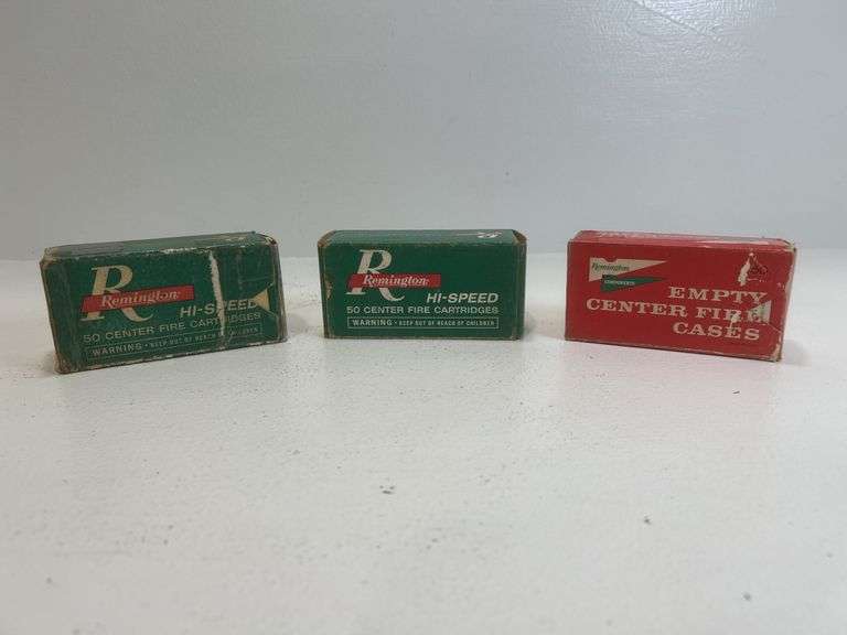 Remington 22 jet reloaded rounds