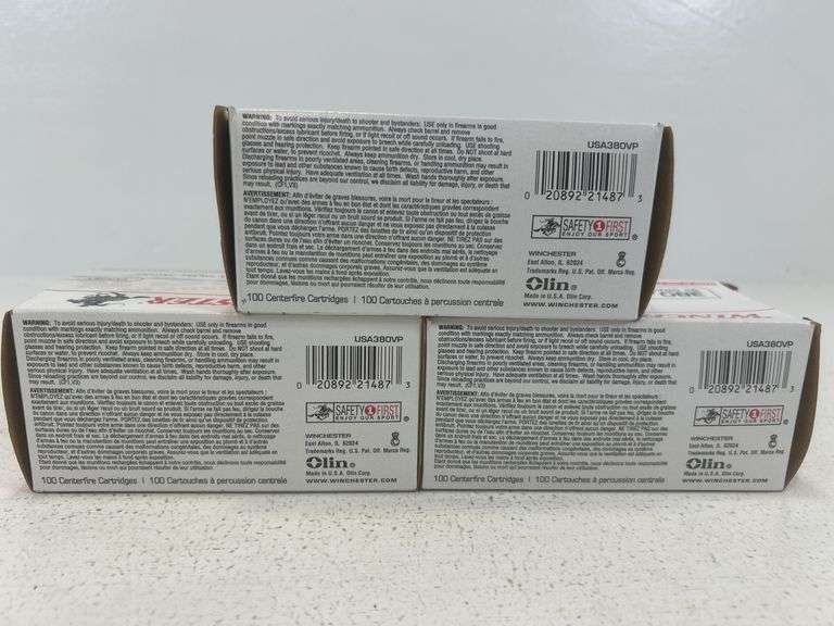 Winchester 380 Auto ammunition
