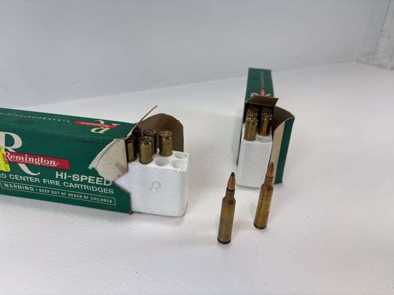 6 mm Remington ammunition ￼