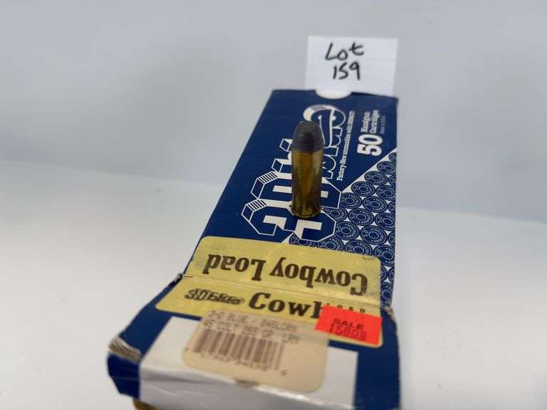 3-D Blue 45 Colt ammunition