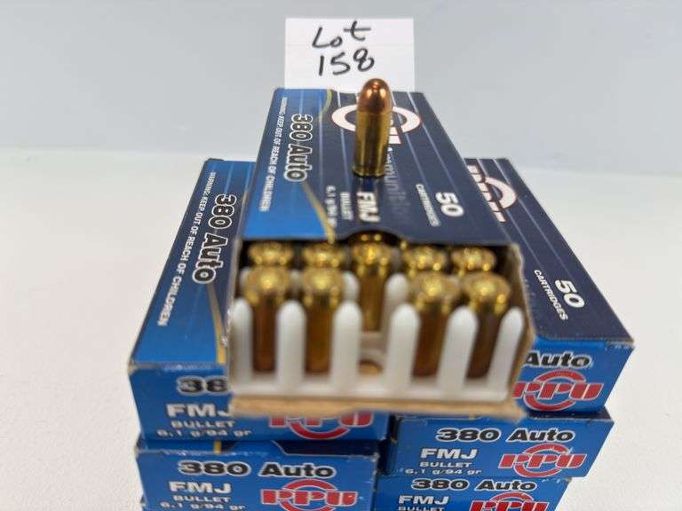 PPU 380 auto ammunition