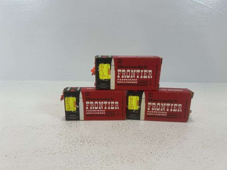 Vintage Hornady Frontier 222 ammunition