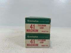 Vintage Remington 41 Magnum ammunition