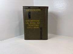 Military Ammo Can With .30 M2 Ammo