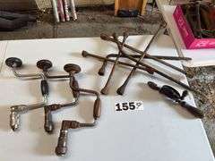 Vintage Hand Drills & Tire Irons