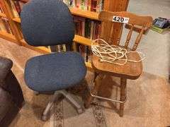 2 chairs with extension cord