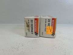Vintage Winchester 22 hornet ammunition