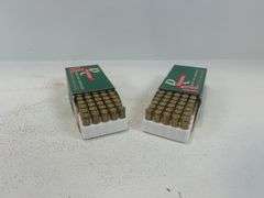 Vintage 38 automatic Colt pistol ammunition