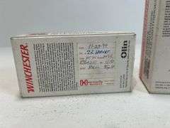 Vintage Winchester 22 hornet ammunition